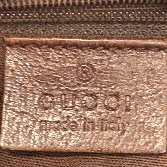 Gucci Tan and Brown Monogram Belt Bag - Picture 7 of 11